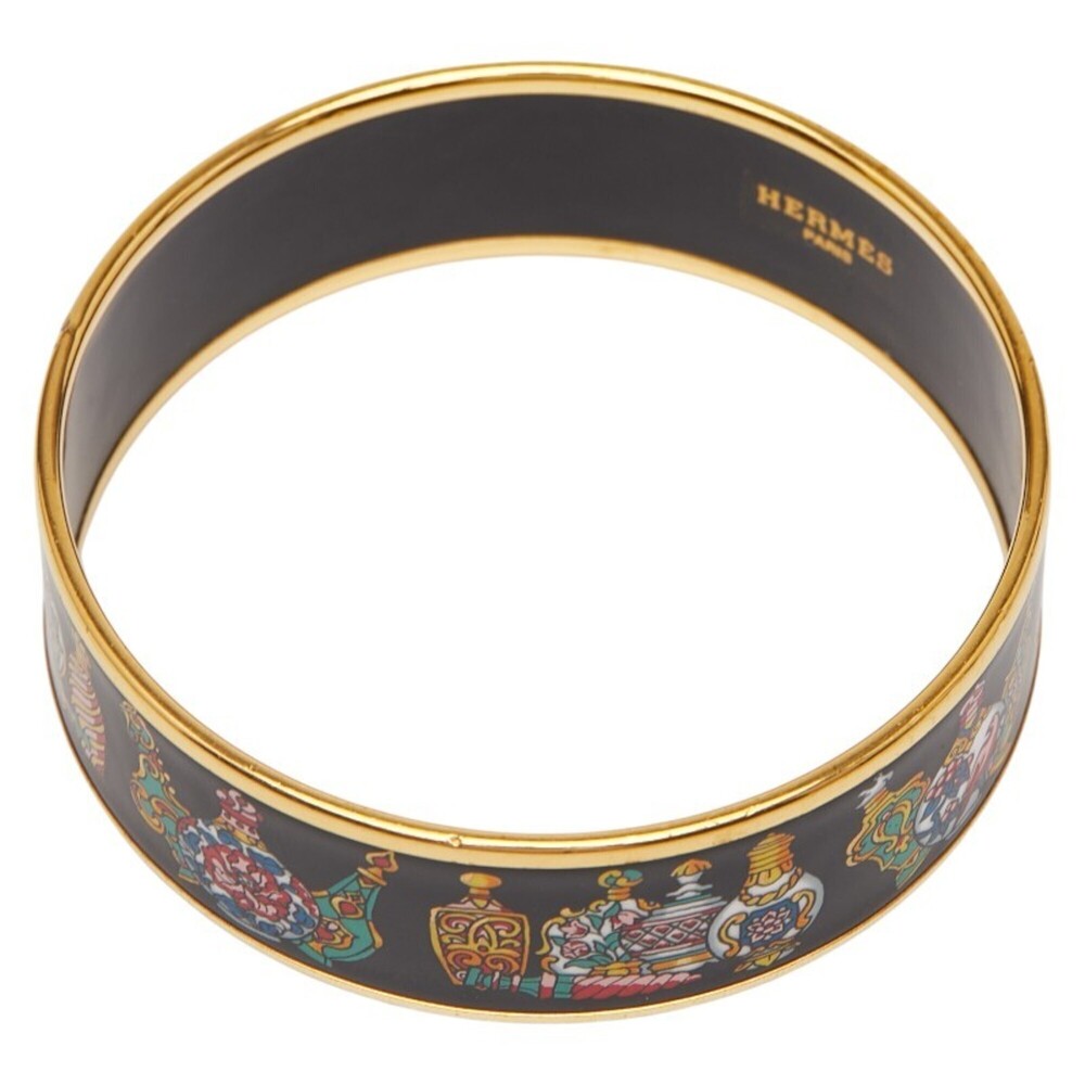 HERMES Black Bracelet